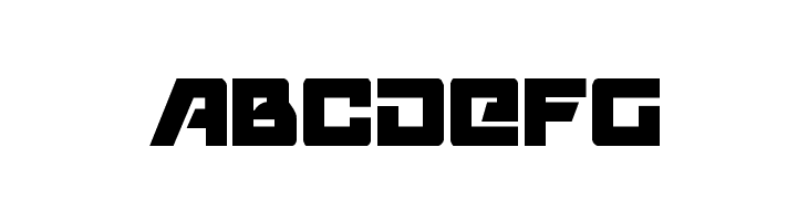 Aircruiser Condensed  Free Fonts Download