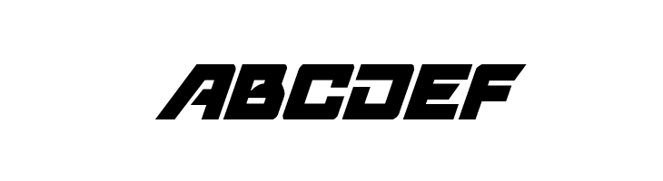 Aircruiser Condensed Italic  Free Fonts Download