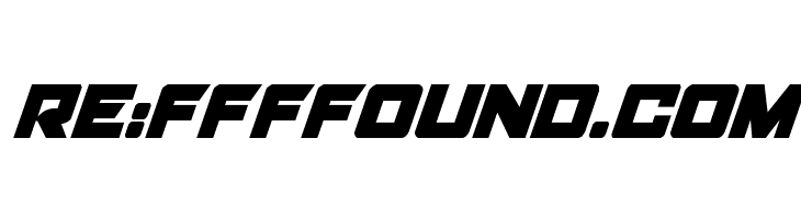 Aircruiser Condensed Italic  Free Fonts Download