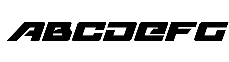 Aircruiser Expanded Italic  Free Fonts Download