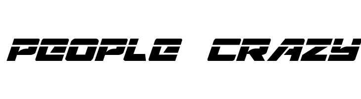 Aircruiser Laser Italic  Free Fonts Download