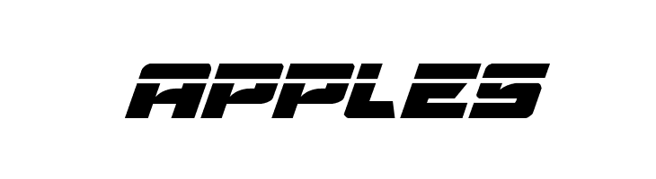 Aircruiser Laser Italic  Free Fonts Download