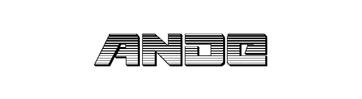 Aircruiser Gradient 3D Regular  Free Fonts Download