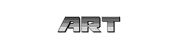 Aircruiser Gradient 3D Regular  Free Fonts Download