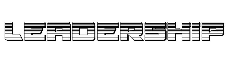 Aircruiser Gradient 3D Regular  Free Fonts Download