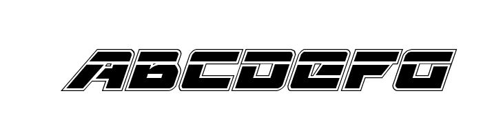 Aircruiser Academy Laser Italic  Free Fonts Download