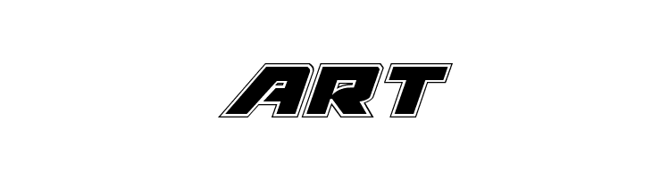 Aircruiser Academy Italic  Free Fonts Download