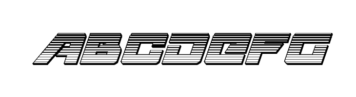 Aircruiser Gradient 3D Italic  Free Fonts Download