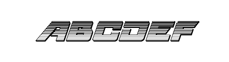 Aircruiser Gradient 3D Italic  Free Fonts Download