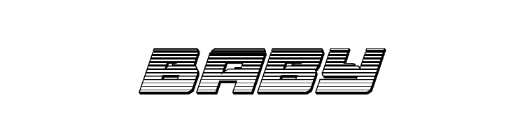 Aircruiser Gradient 3D Italic  Free Fonts Download