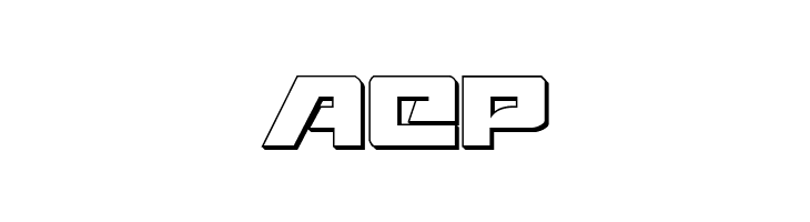 Aircruiser 3D Regular  Free Fonts Download