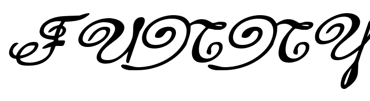 Rhalina Bold Expanded Italic  Free Fonts Download