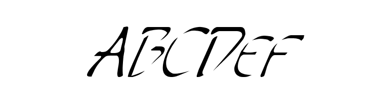 Perdition Italic  Free Fonts Download
