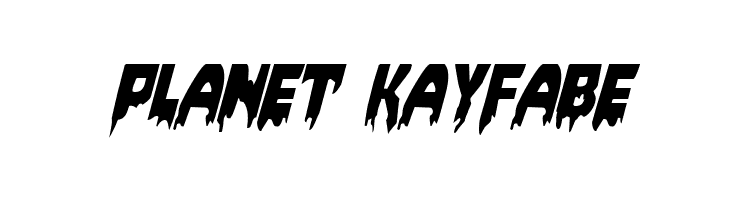 Bloodlust Expanded Italic  Free Fonts Download