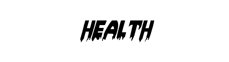 Bloodlust Expanded Italic  Free Fonts Download