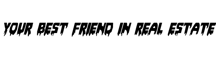 Bloodlust Expanded Italic  Free Fonts Download