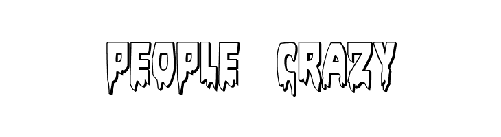 Bloodlust 3D Regular  Free Fonts Download