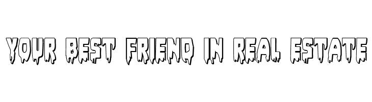 Bloodlust 3D Regular  Free Fonts Download