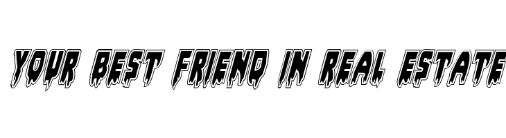 Bloodlust Academy Italic  Free Fonts Download