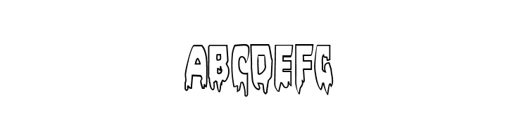 Bloodlust Outline Regular  Free Fonts Download