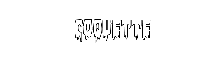 Bloodlust Outline Regular  Free Fonts Download