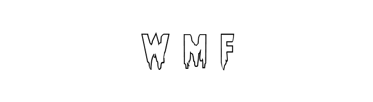 Bloodlust Outline Regular  Free Fonts Download