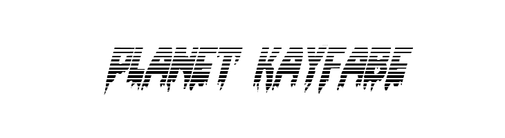 Bloodlust Gradient Italic  Free Fonts Download