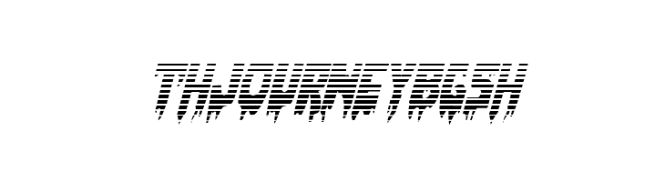 Bloodlust Gradient Italic  Free Fonts Download