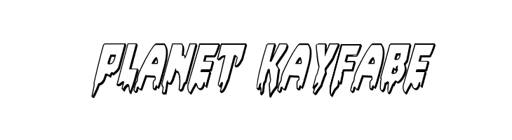 Bloodlust 3D Italic  Free Fonts Download