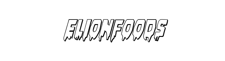 Bloodlust 3D Italic  Free Fonts Download