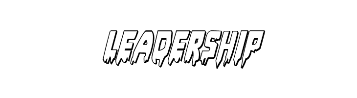 Bloodlust 3D Italic  Free Fonts Download