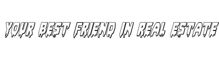 Bloodlust 3D Italic  Free Fonts Download