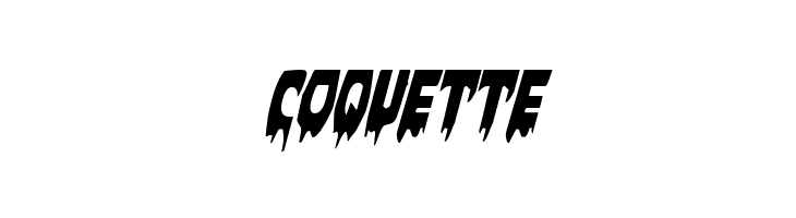 Bloodlust Italic  Free Fonts Download