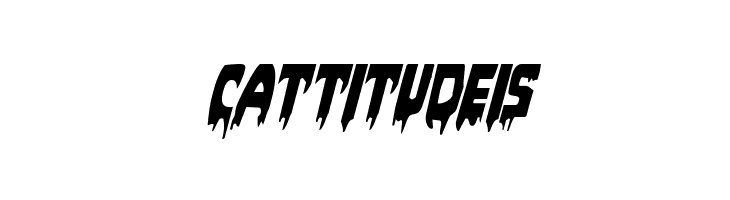 Bloodlust Italic  Free Fonts Download