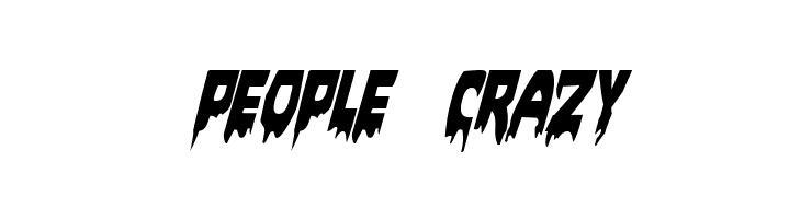 Bloodlust Italic  Free Fonts Download
