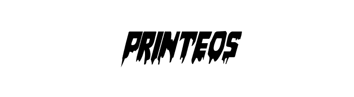 Bloodlust Italic  Free Fonts Download