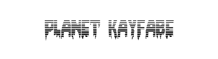 Bloodlust Gradient Regular  Free Fonts Download