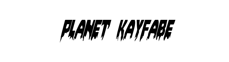 Bloodlust Condensed Italic  Free Fonts Download