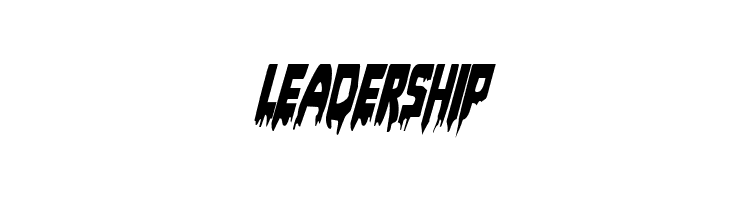 Bloodlust Condensed Italic  Free Fonts Download