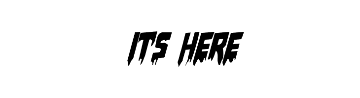 Bloodlust Rotalic  Free Fonts Download