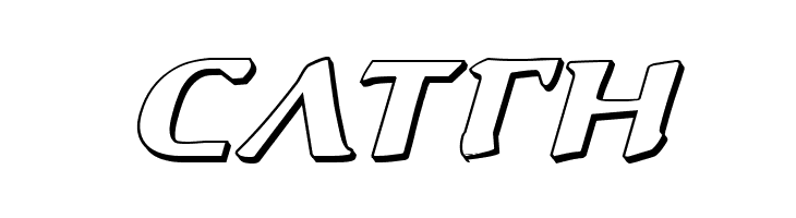 Aegis 3D Italic  Free Fonts Download