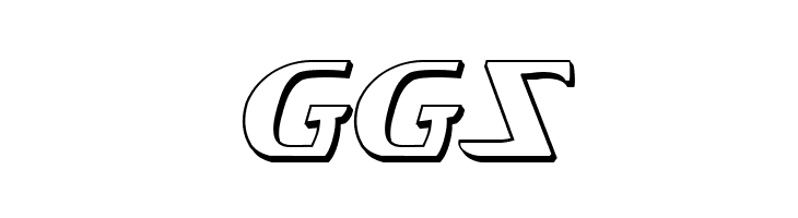 Aegis 3D Italic  Free Fonts Download