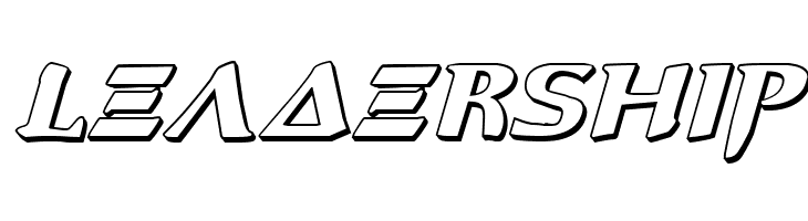 Aegis 3D Italic  Free Fonts Download