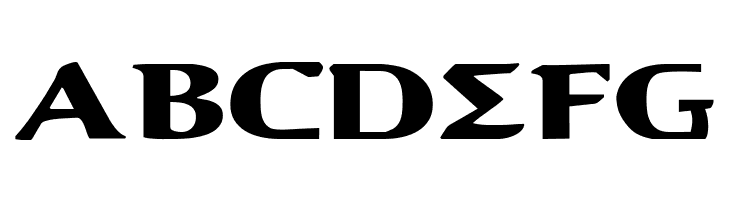 Aegis Expanded  Free Fonts Download