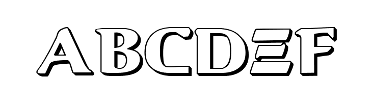 Aegis 3D  Free Fonts Download