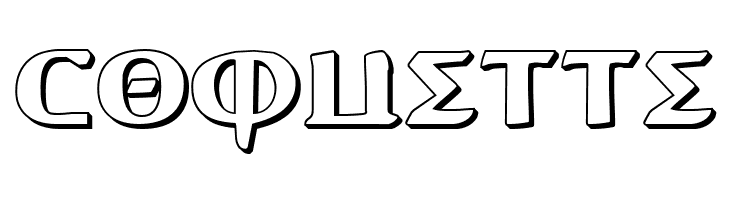 Aegis 3D  Free Fonts Download