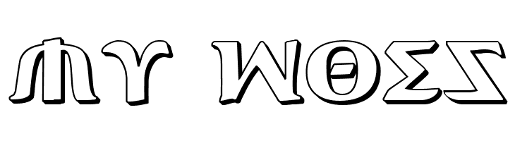 Aegis 3D  Free Fonts Download