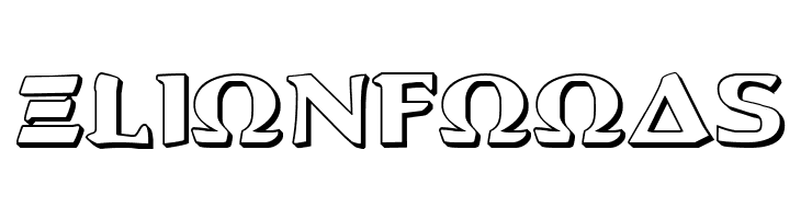 Aegis 3D  Free Fonts Download