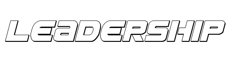 Ozda 3D Italic  Free Fonts Download