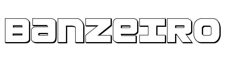 Ozda 3D Regular  Free Fonts Download
